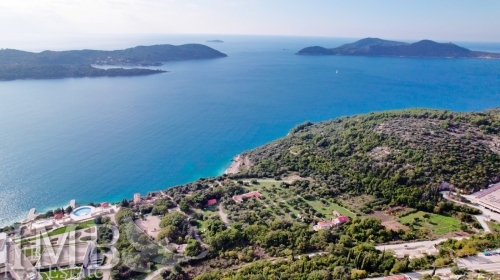 Atraktivno GRAĐEVINSKO ZEMLJIŠTE cca 1.200 m2 | Panoramski pogled na more i otoke | Dubrovnik okolica